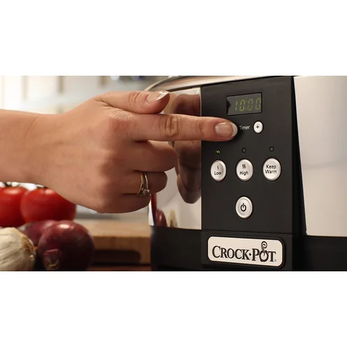Crock-Pot SCCPBPP605-050 lėtojo virimo puodas 5,7 l, sidabrinis image 2