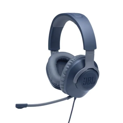 JBL Quantum 100 laidinės žaidimų ausinės, mėlynos image 2