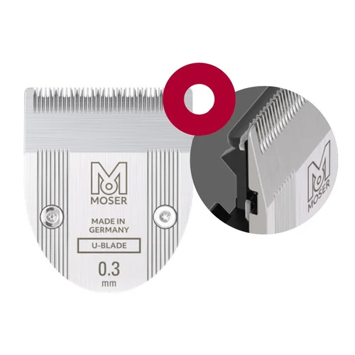 Kerpamoji galvutė MOSER 1584-7280 U-BLADE image 3