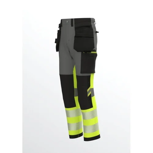 BoSafety TR-TENSIONPRO-C1-0204 kelnės 48 Hi-Vis Orange/Black image 3