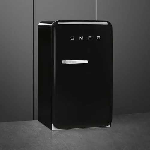 SMEG 50's Style FAB10HRBL6 juoda šaldytuvas image 2