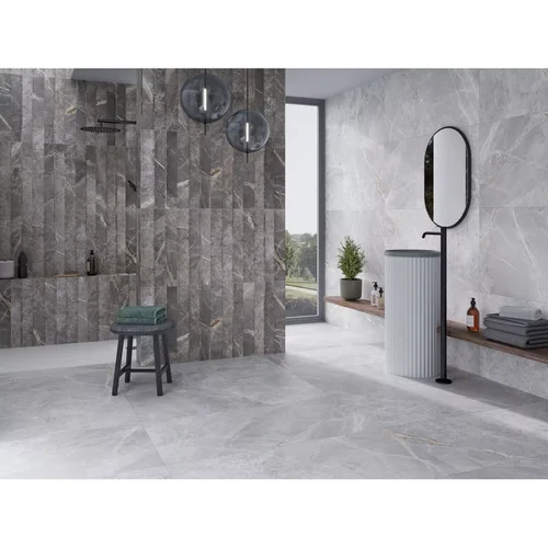 New Tiles Marmi Gris Satinado akmens masės plytelės 60x120 cm image 2