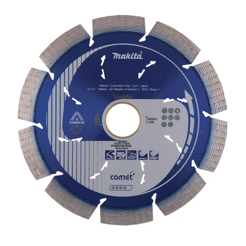 Makita B-12778 Deimantinis diskas, 125 mm, COMET RAPID image 1