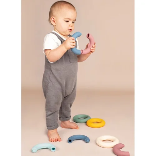 SMOBY Maži Mokomieji Diskai Dėlionių Ratai, 12 vnt image 2