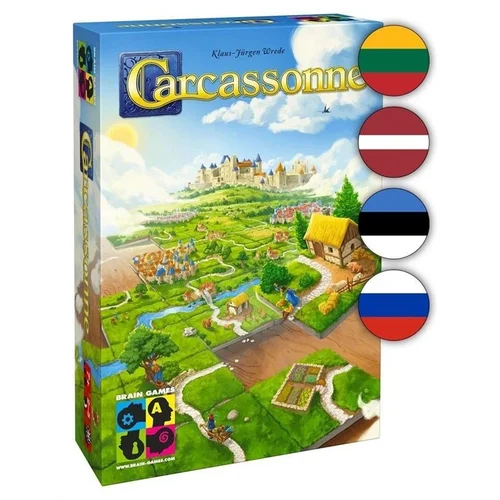 Brain Games CARCASSONE BALTIC stalo žaidimas 2-5 žaidėjams image 1