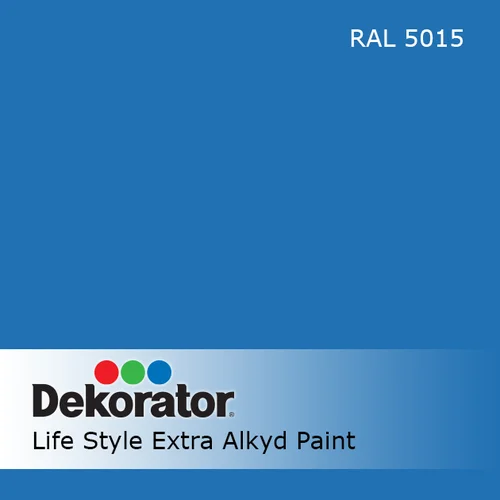 Dekorator Alkidinė emalė DEKORATOR Extra 0,75 l Žydra image 2