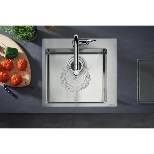 Hansgrohe S71 S711-F450 Montuojama plautuvė 60 cm image 2