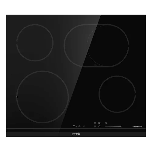 GORENJE ECS648BCSC įmontuojama kaitlentė 60 cm Juoda image 1