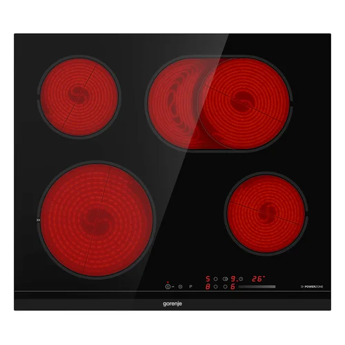 GORENJE ECS648BCSC įmontuojama kaitlentė 60 cm Juoda image 2