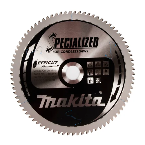 Makita E-06317 Pjovimo diskas 260x30x1,85 mm Z-81 image 1