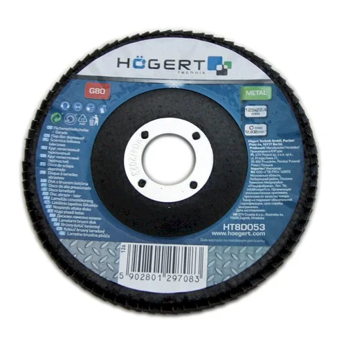Hogert technik Žiedlapinis diskas 125x22,4 mm G120 image 1