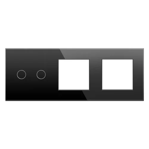 Feelspot FSSR32+2B Dvipolis sensorinis dangtelis, juodas image 1