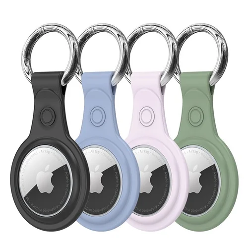 Raktų pakabukas Dux Ducis TPU Secure Holder Apple AirTag 4Pack image 1