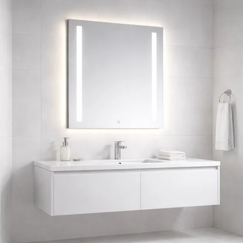 Veidrodis AA002 su LED apšvietimu 1000x700x40 image 1