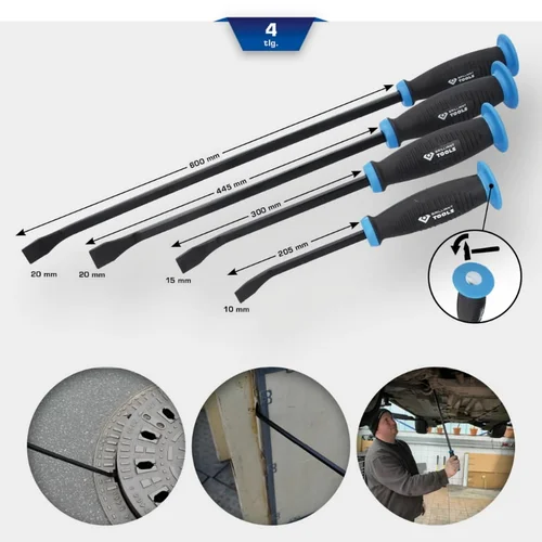 KS Tools Pry bar rinkinys, 4 vnt. image 3