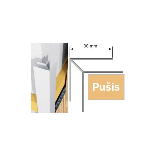 Vox B1 išorinė apdailinė juostelė, Pušis, 3 m image 1