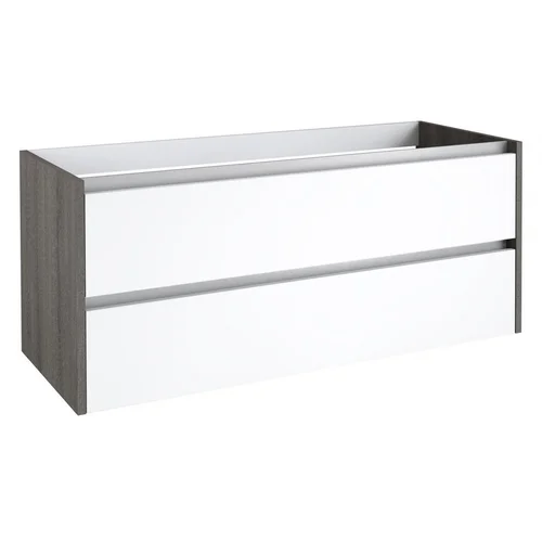 Kame City BUD/12-3DR/11D1P1 Apatinė spintelė 120 cm Balta blizgi image 1