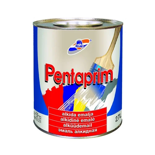 Rilak Pentaprim Alkidinės emalinės dažai, 2,7 L, Salotinė spalva image 1