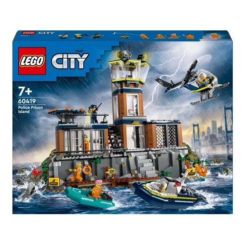LEGO City Police Policijos kalėjimo sala 60419 image 1