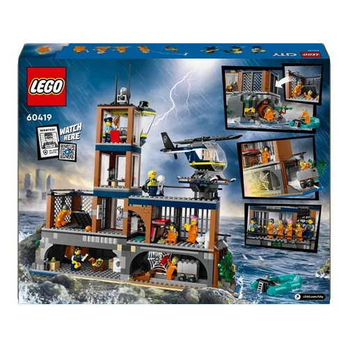 LEGO City Police Policijos kalėjimo sala 60419 image 2