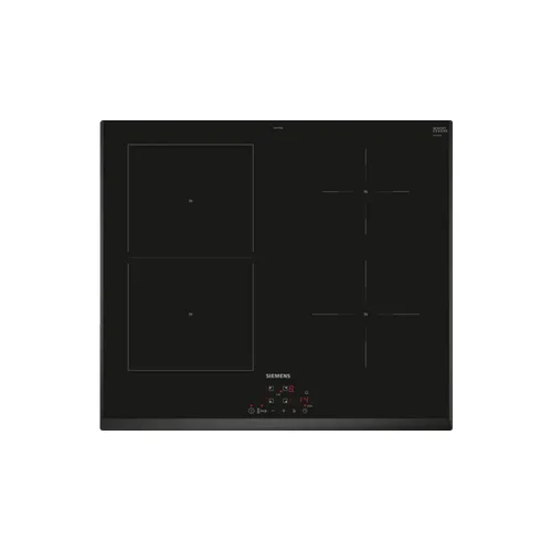 SIEMENS ED651BSB6E 60 cm Juoda Indukcinė kaitlentė image 1