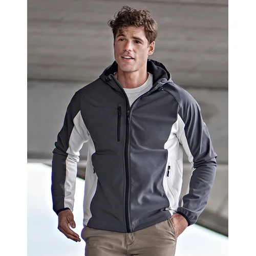 Tee Jays 9514 Softshell striukė M, Navy/Grey image 2