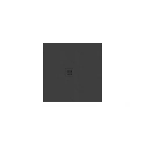 Dušo padėklas Slate Pro 90x90 juodas matinis image 1