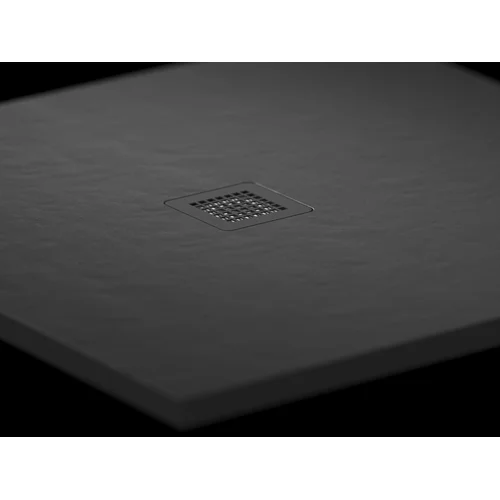 Dušo padėklas Slate Pro 90x90 juodas matinis image 2
