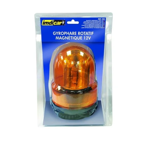 Imdicar Automobilio švyturėlis 12 V oranžinis ovalas image 1