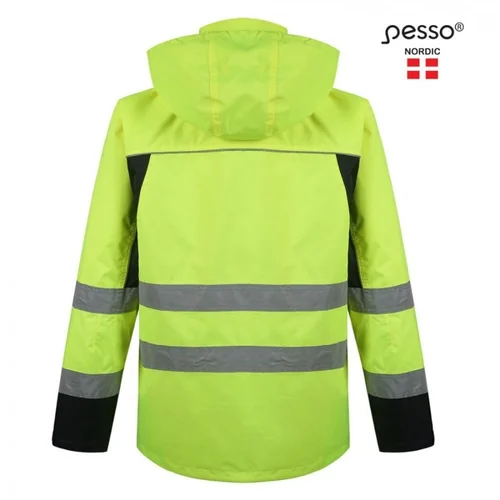 PESSO DENVER ryškaus matomumo striukė Geltona M image 3