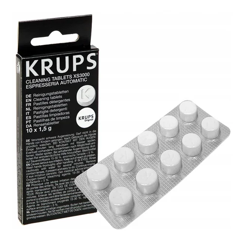 Krups XS3000 kavos aparatų valymo tabletės (10 Vnt) image 1