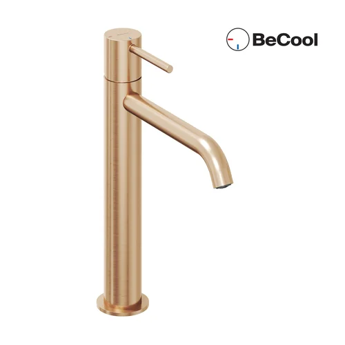 BeCool ES 014.61RGB 250 mm Praustuvo maišytuvas Rose Gold Brushed image 2