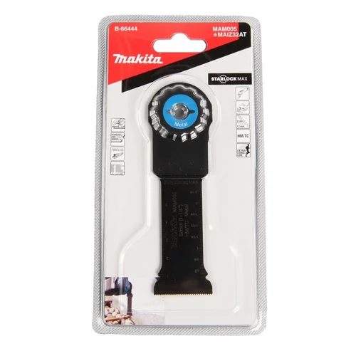 Makita Daugiafunkcinio įrankio peilis 32 mm B-66444 STARLOCK MAX image 2