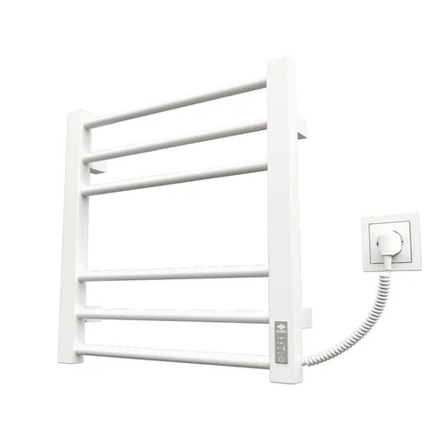 KOSSER Step 500x500/6 ER Elektrinis rankšluosčių džiovintuvas, su laikmačiu, Balta image 1