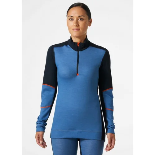 Helly Hansen Lifa Merino Crewneck moteriški marškinėliai, mėlyni, XS image 3