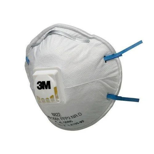 3M 8822C3 respiratoriai su vožtuvu, 3 vnt. image 1