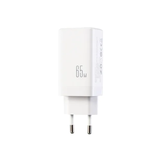 Joyroom JR-TG10 GaN 65W Įkroviklis su USB-C kabeliu 1.2m Baltas image 2
