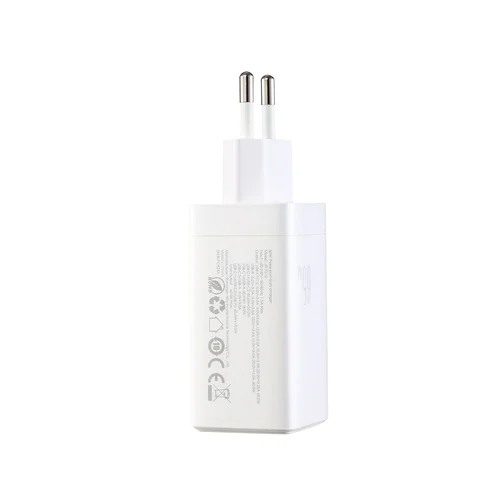 Joyroom JR-TG10 GaN 65W Įkroviklis su USB-C kabeliu 1.2m Baltas image 3