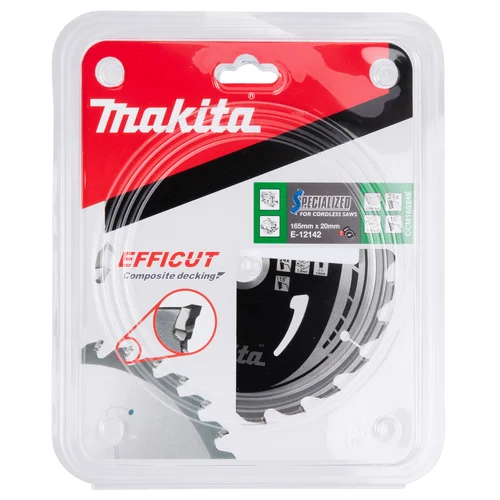 Makita E-12142 Pjovimo diskas klijuotoms plokštėms 165X1.5X20mm, 15° image 2