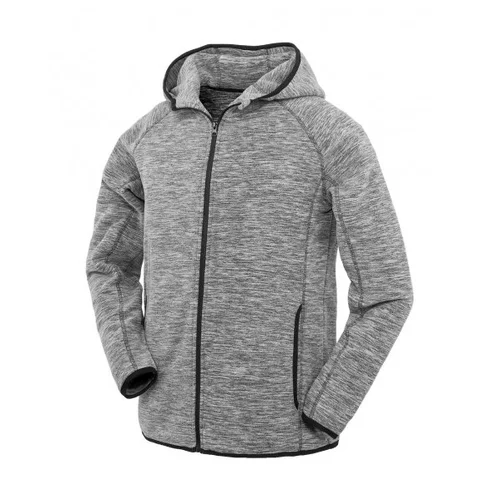 Spiro S245M džemperis su gobtuvu 2XL Marl Grey/Black image 1