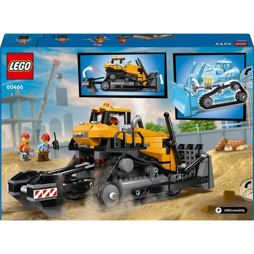 LEGO City 60466 Geltonasis Buldozeris, 682 vnt. image 2