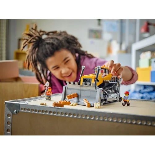 LEGO City 60466 Geltonasis Buldozeris, 682 vnt. image 3