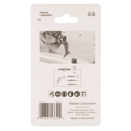 Makita B-64901 Įgilinamieji pjovimo diskai, 65 mm image 2
