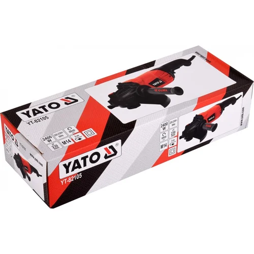 Yato YT-82105 kampinis šlifuoklis 2400W, d-230mm image 3