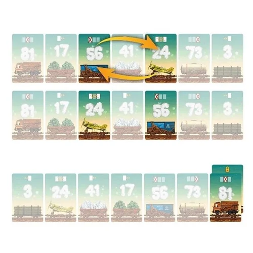 Brain Games GAME OF TRAINS stalo žaidimas image 3