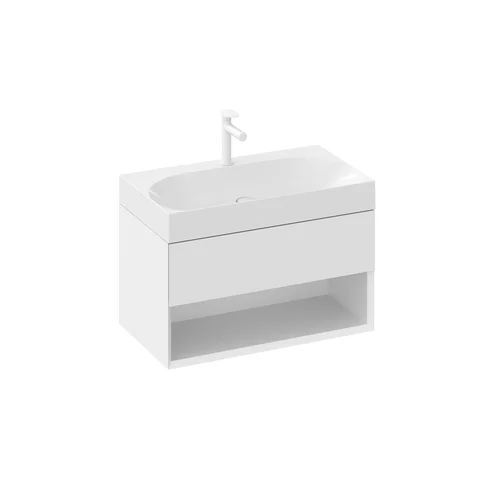 SD Lite 80 spintelė po praustuvu balta image 3