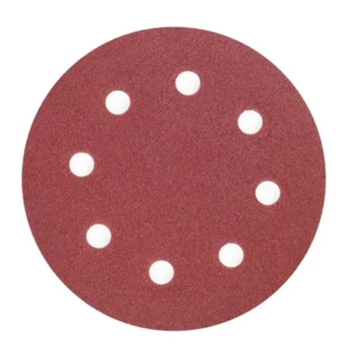 Švitrinis popierius apvalus Dedra DED77647, 180 mm GR240, 5 vnt. image 1