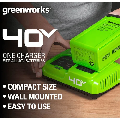 Greitasis universalus kroviklis Greenworks G40UC5, 40 V, 5A image 3