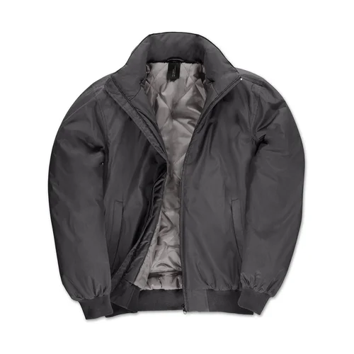Vyriška vandeniui ir vėjui atspari B&C JM961 striukė – 3XL, Dark Grey/Warm Grey image 3