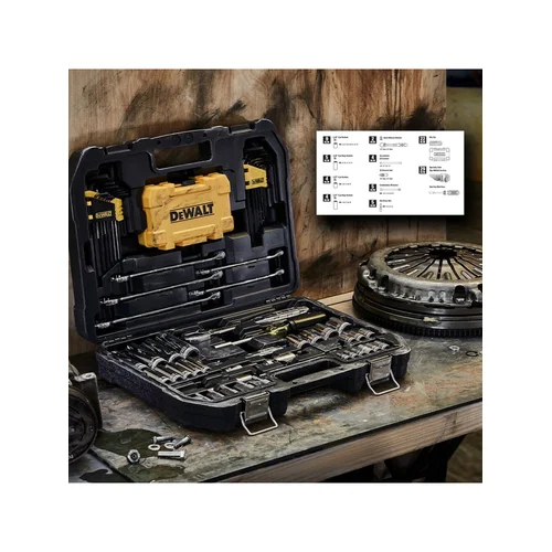 DeWalt DWMT73800-1 Mechanikų įrankių rinkinys 89 vnt. image 2